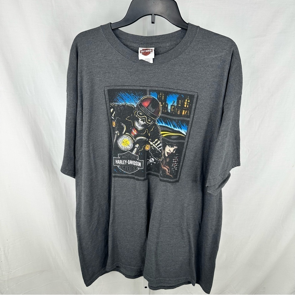 Harley Davidson Men’s Gray Pensacola Florida Shirt Size 2XL
